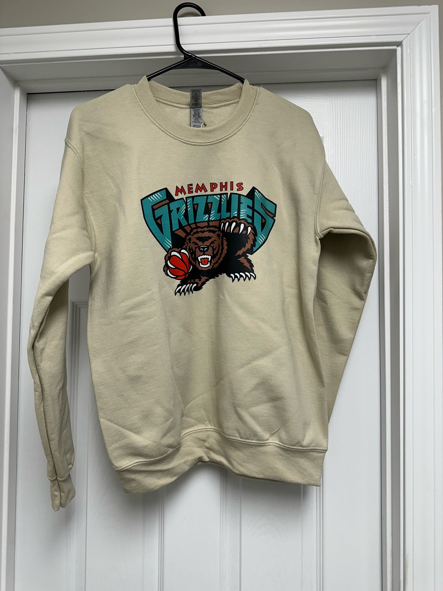 Unisex Adult Grizzlie Sweatshirts Tan