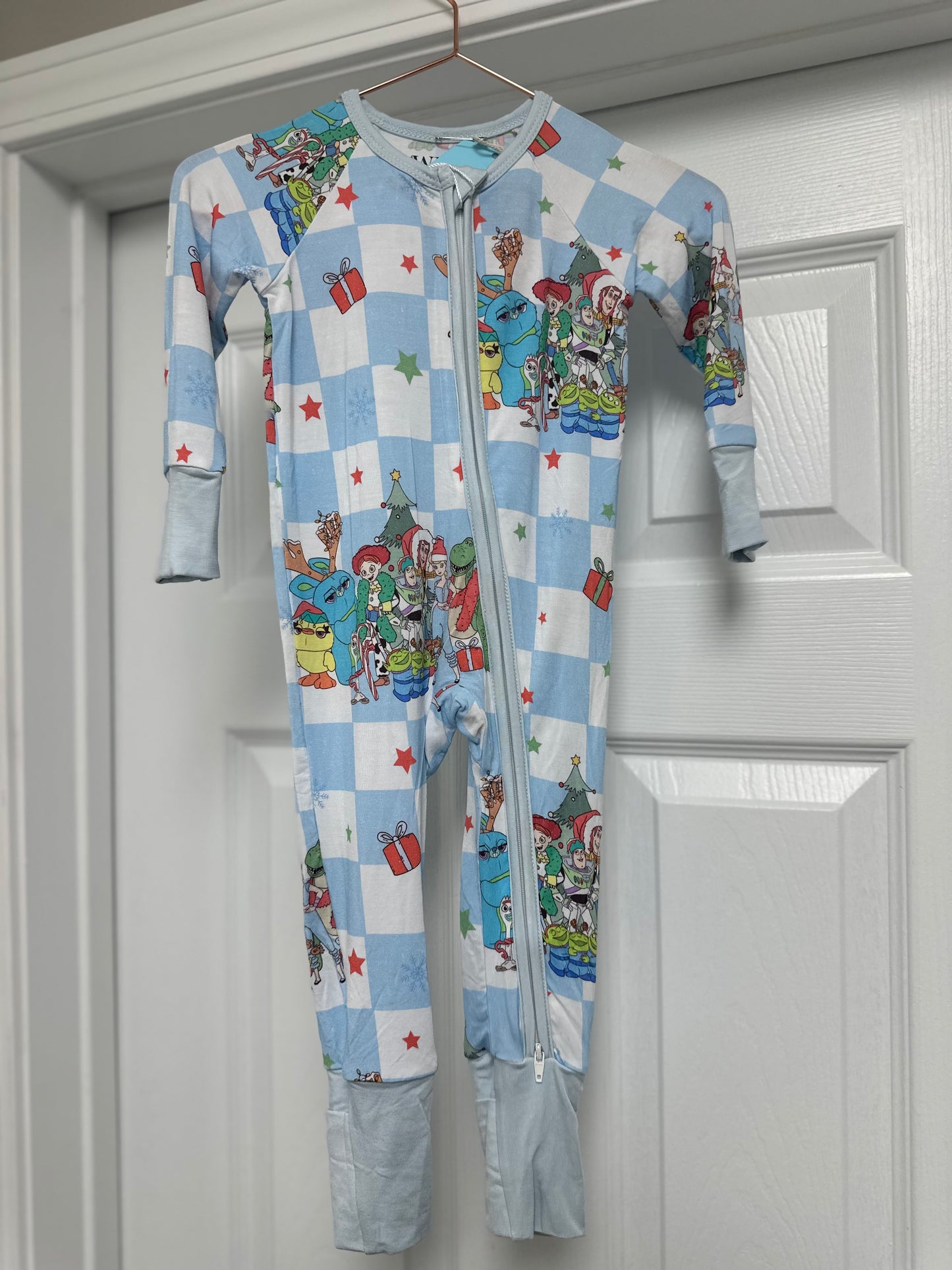 Toy Story Zipper Childrens Bamboo Pajamas